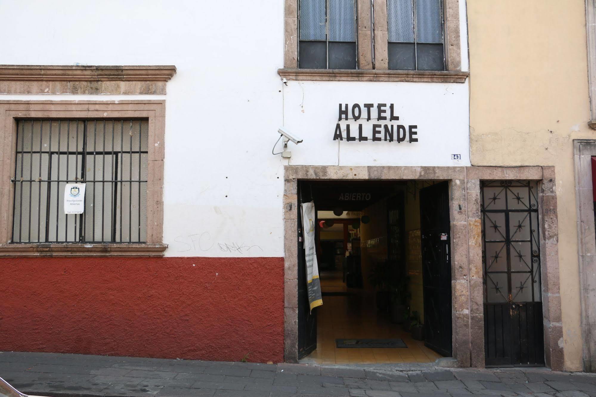 Hotel Allende Morelia Exterior foto